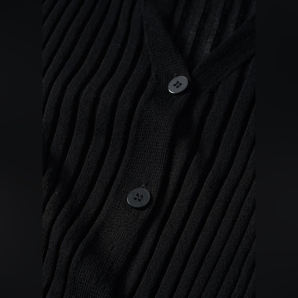 Mango Ribbed Long Cardigan - Picture 6 of 7